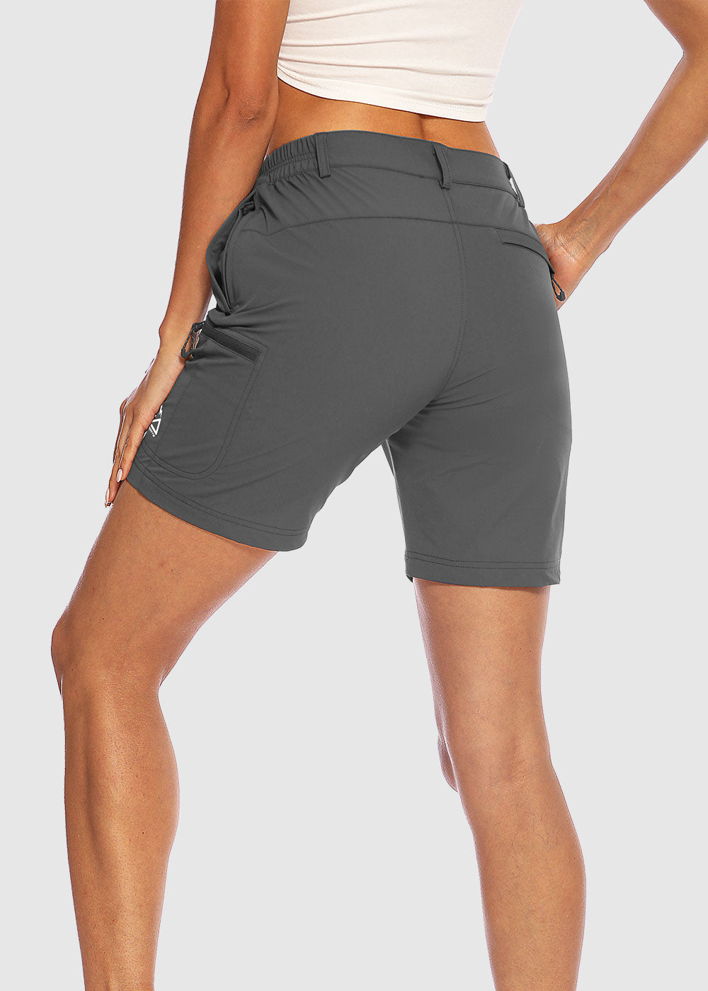 WindRiver Women's Performance Quick Dry Shorts with Zippered Cargo Pockets