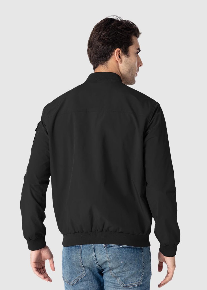 Buy TBMPOY Men's Lightweight Bomber Jackets Light Track Jackets Casual  Summer Windbreaker Outdoor Golf Fashion Coat for Men, 3-dark Grey, Small at
