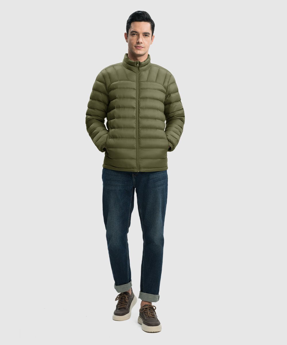 Men's Microlight Down Soft Jacket - TBMPOY