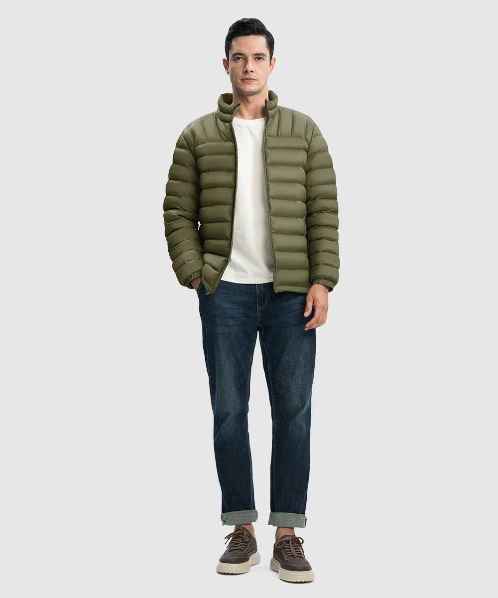 Men's Microlight Down Soft Jacket - TBMPOY