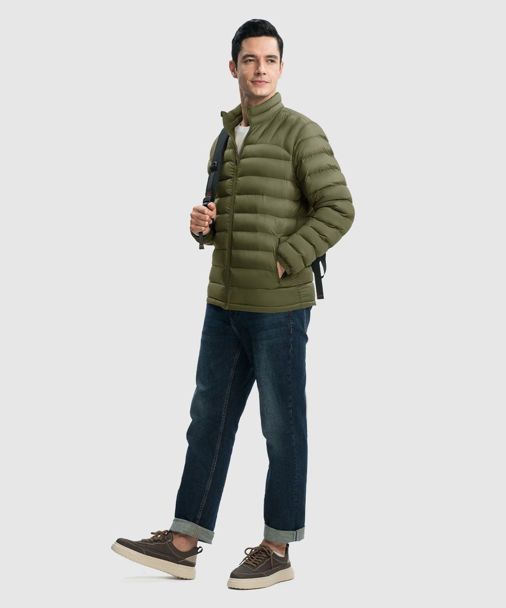 Men's Microlight Down Soft Jacket - TBMPOY