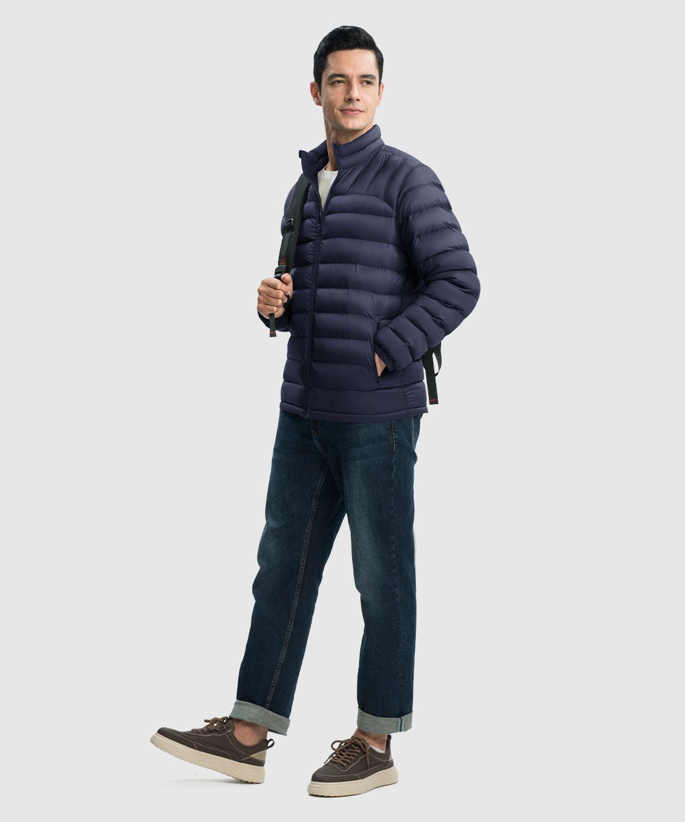 Men's Microlight Down Soft Jacket - TBMPOY