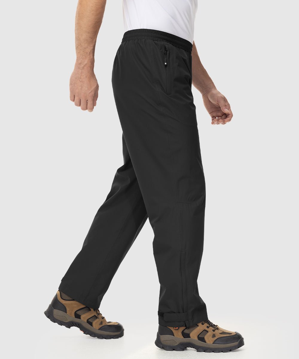 Men's High Performance Waterproof Breathable Rain Pants - TBMPOY