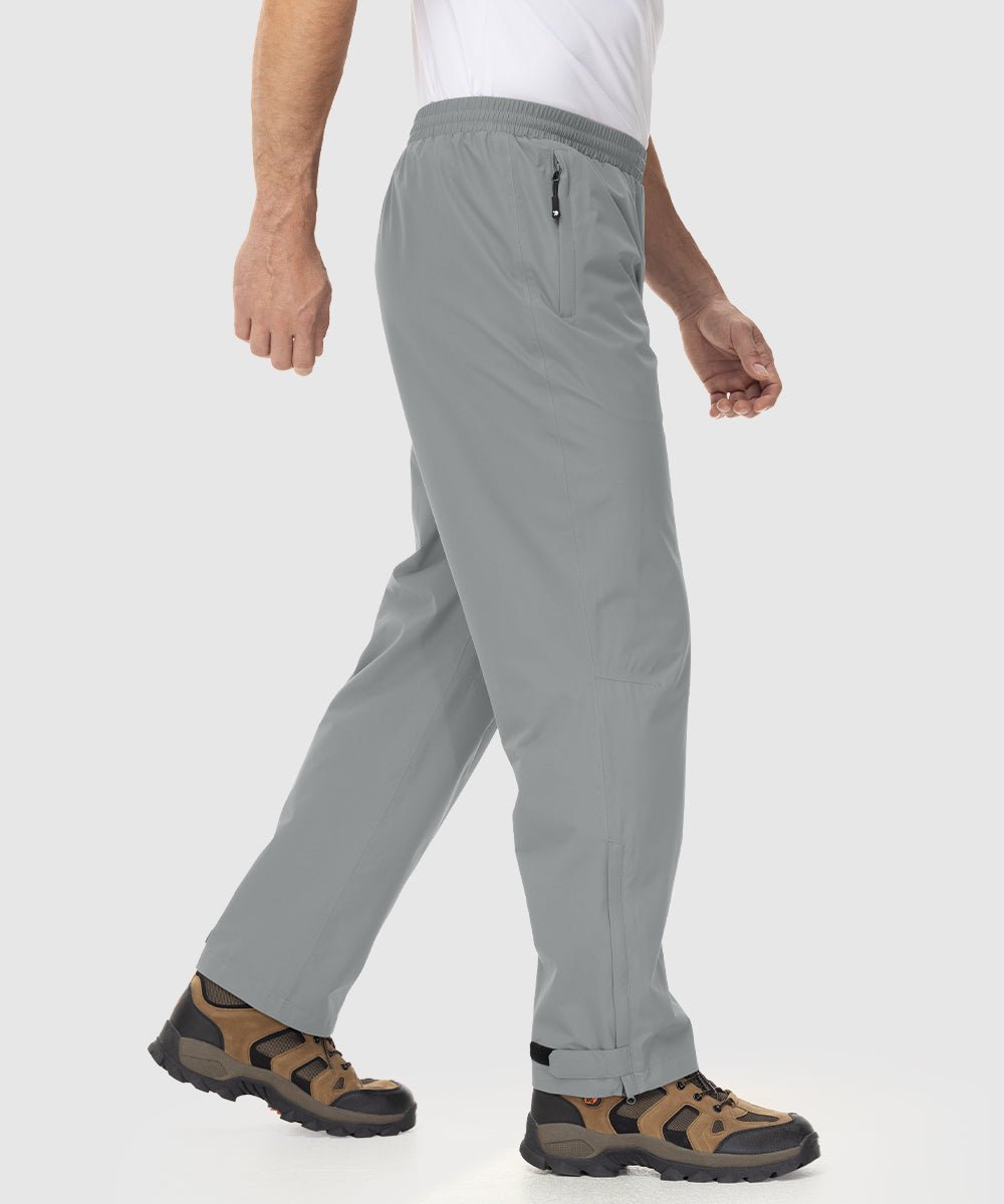 Men's High Performance Waterproof Breathable Rain Pants - TBMPOY