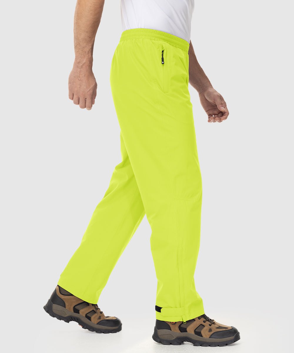 Men's High Performance Waterproof Breathable Rain Pants - TBMPOY