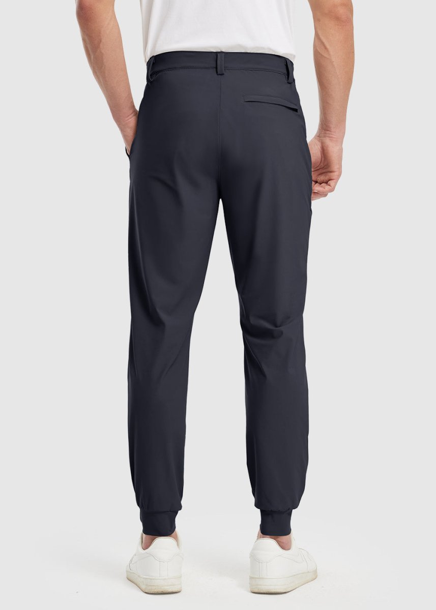 Men's Athletic Joggers Foot Binding Pants - TBMPOY