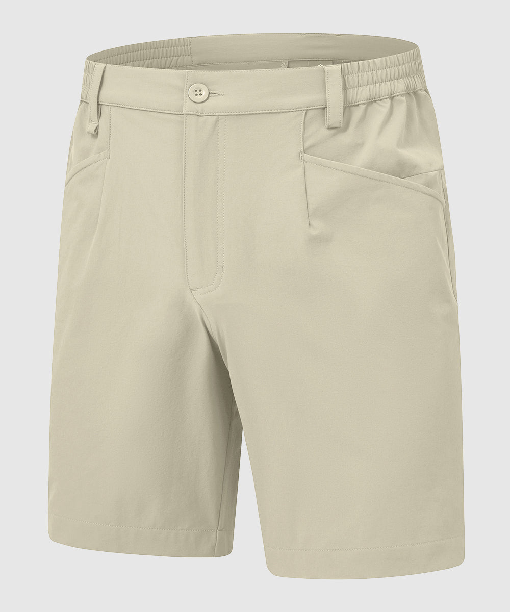 Men's 7“ Lightweight Flat Front Work Chino Shorts - TBMPOY