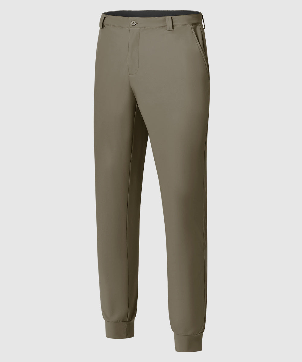 Men's Athletic Joggers Foot Binding Pants - TBMPOY