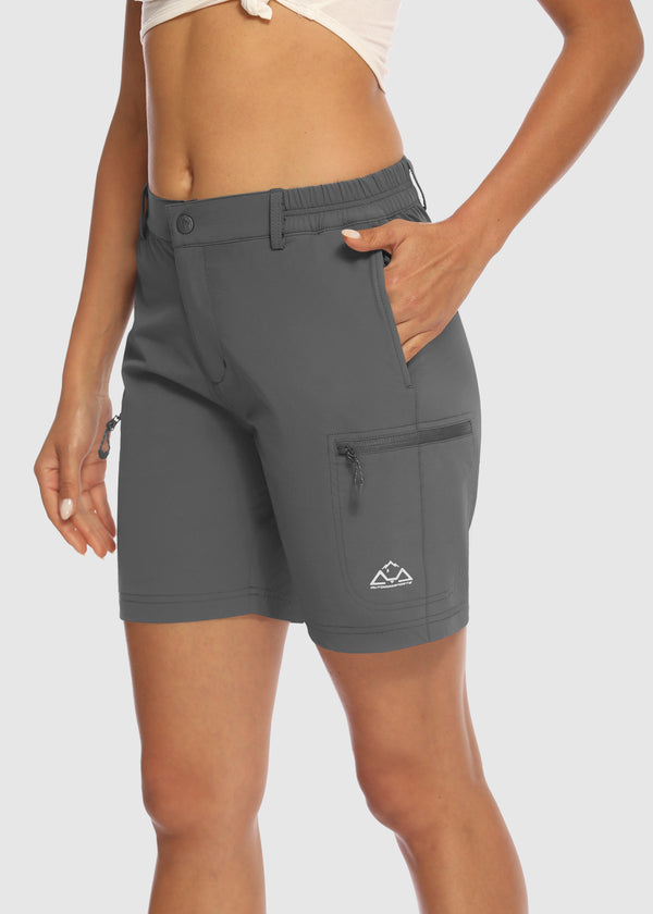 Women's Quick Dry Lightweight Stretchy Cargo Shorts