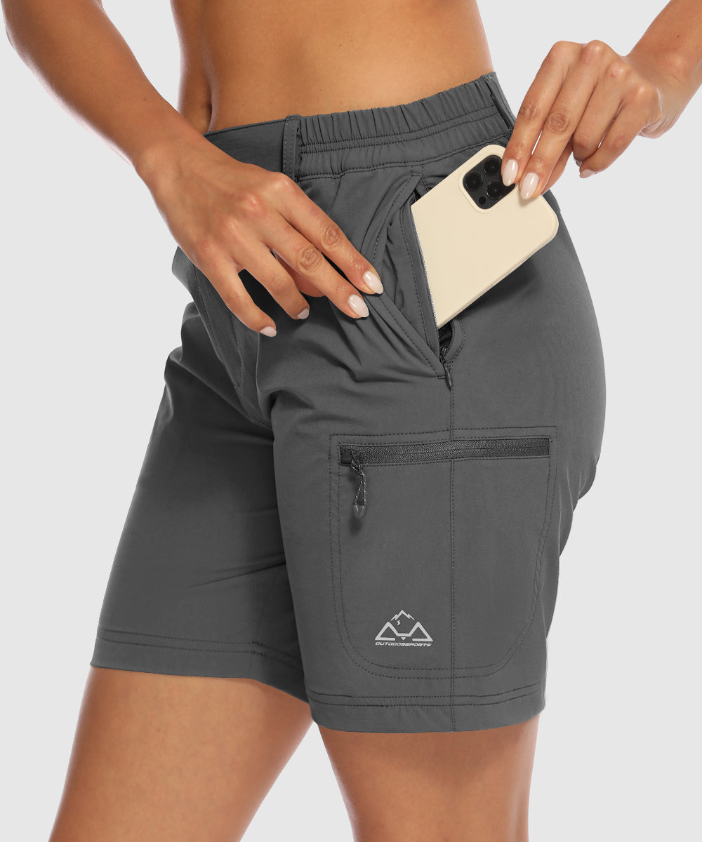 Women's Quick Dry Lightweight Stretchy Cargo Shorts – TBMPOY