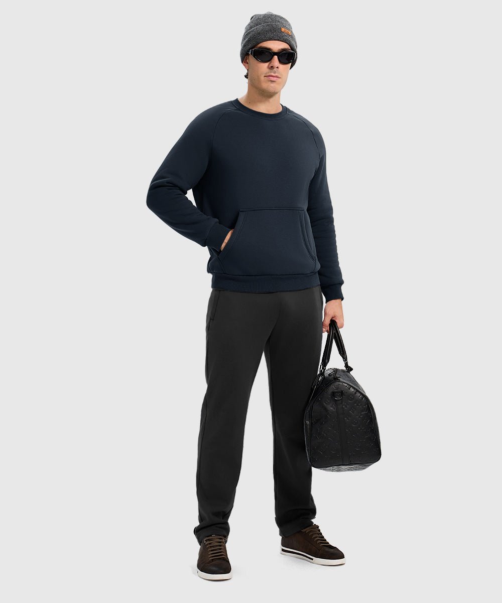 Men's Cotton Stretch Commuting Pullover - TBMPOY