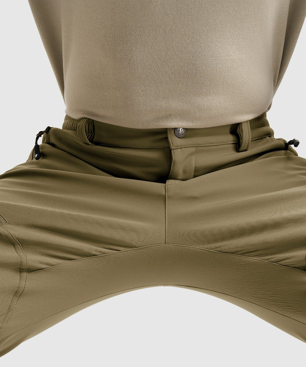 Men's Durable Fleece - Stretch Outdoor Hiking Pants - TBMPOY