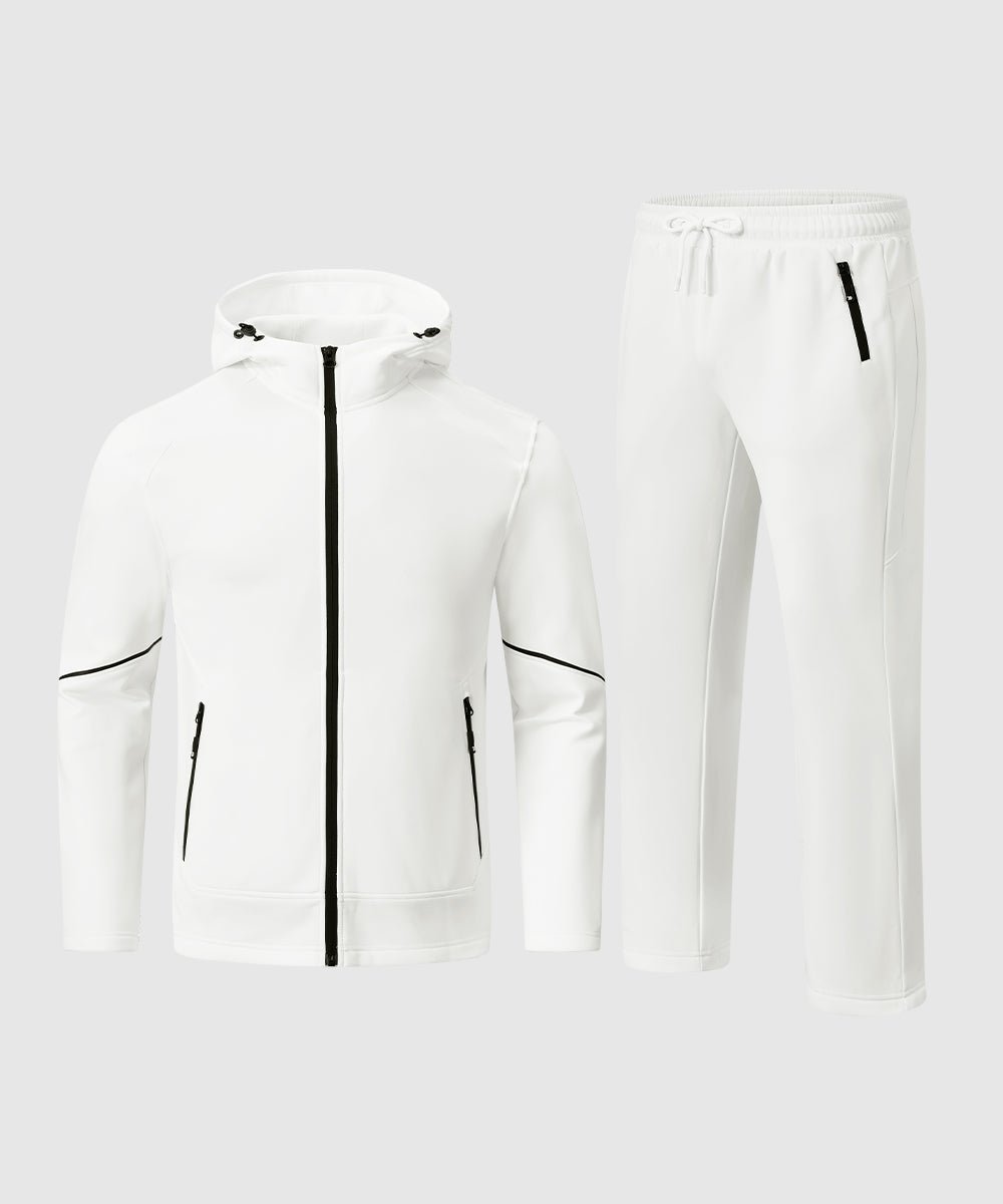 Men's Fleece - Lined Full - Zip Front Training Set - TBMPOY