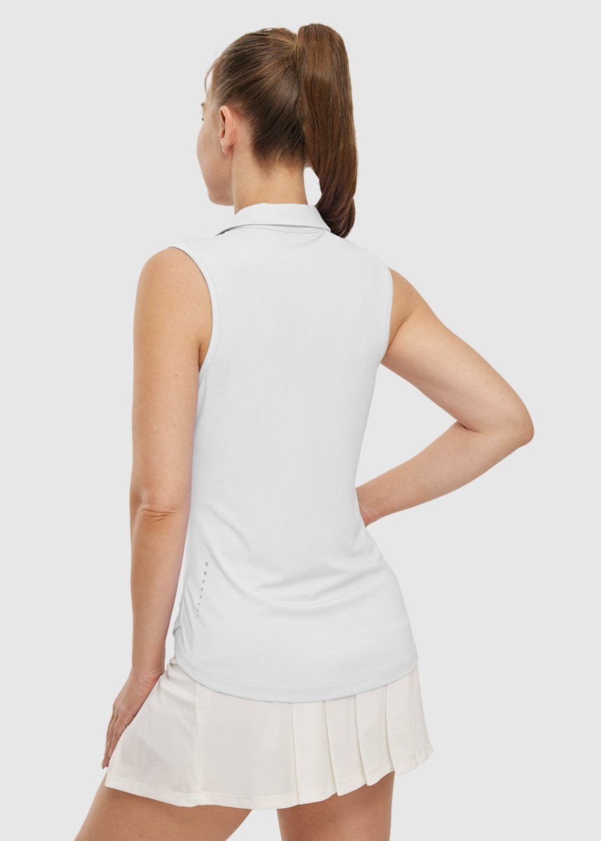 Women's Sleeveless Quick Dry Golf Shirt - TBMPOY