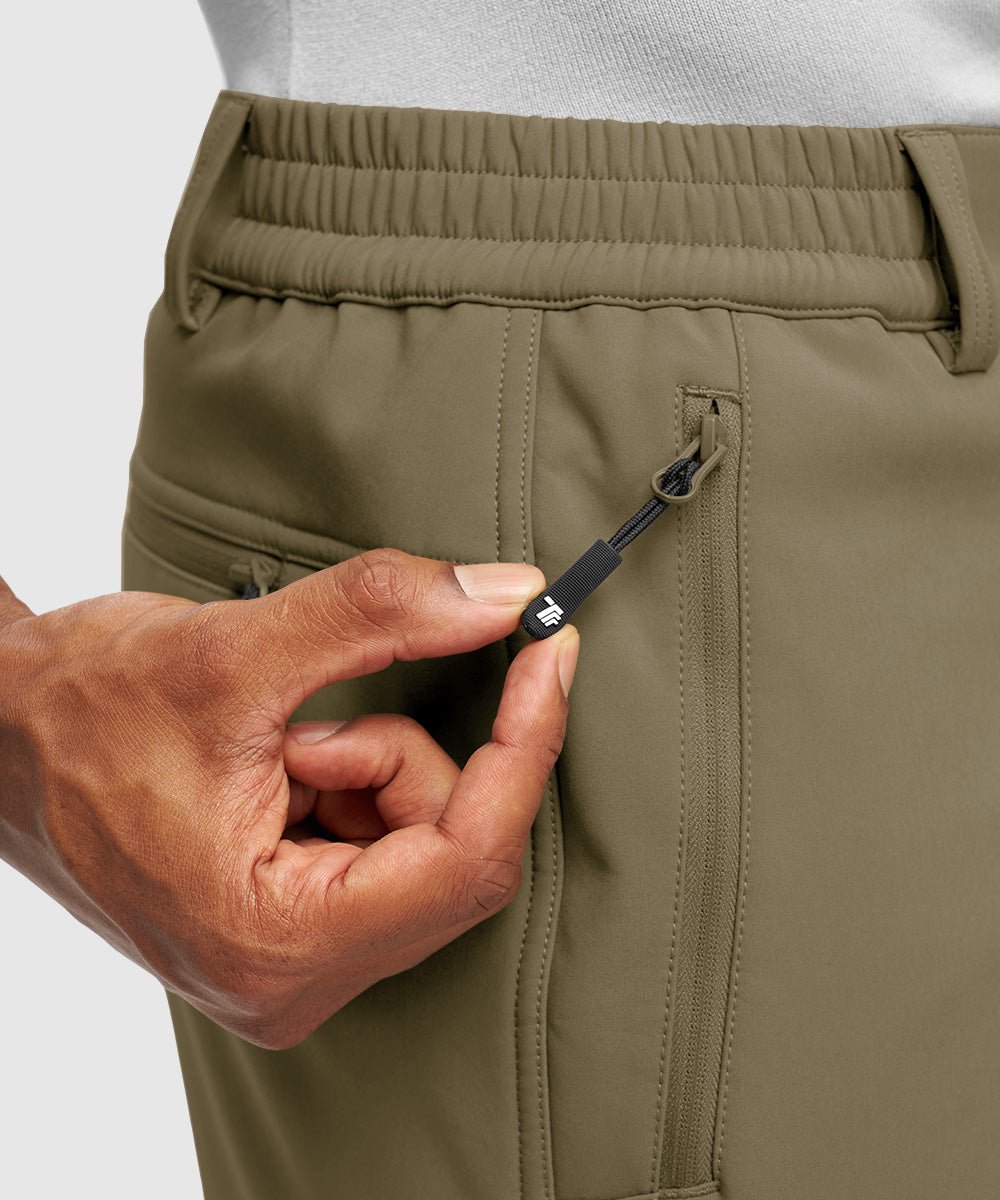 Men's Durable Fleece - Stretch Outdoor Hiking Pants - TBMPOY