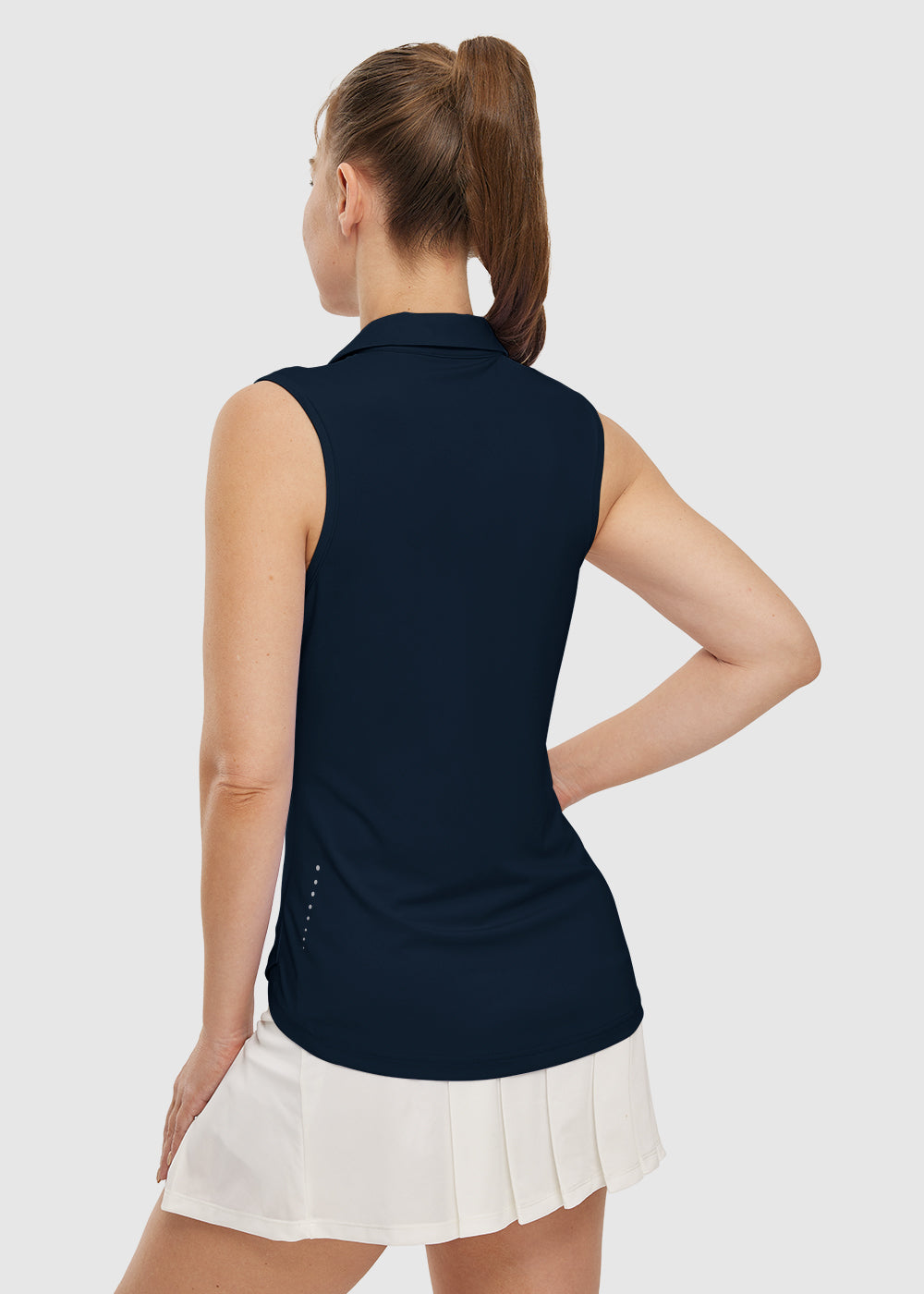 Women's Sleeveless Quick Dry Golf Shirt - TBMPOY