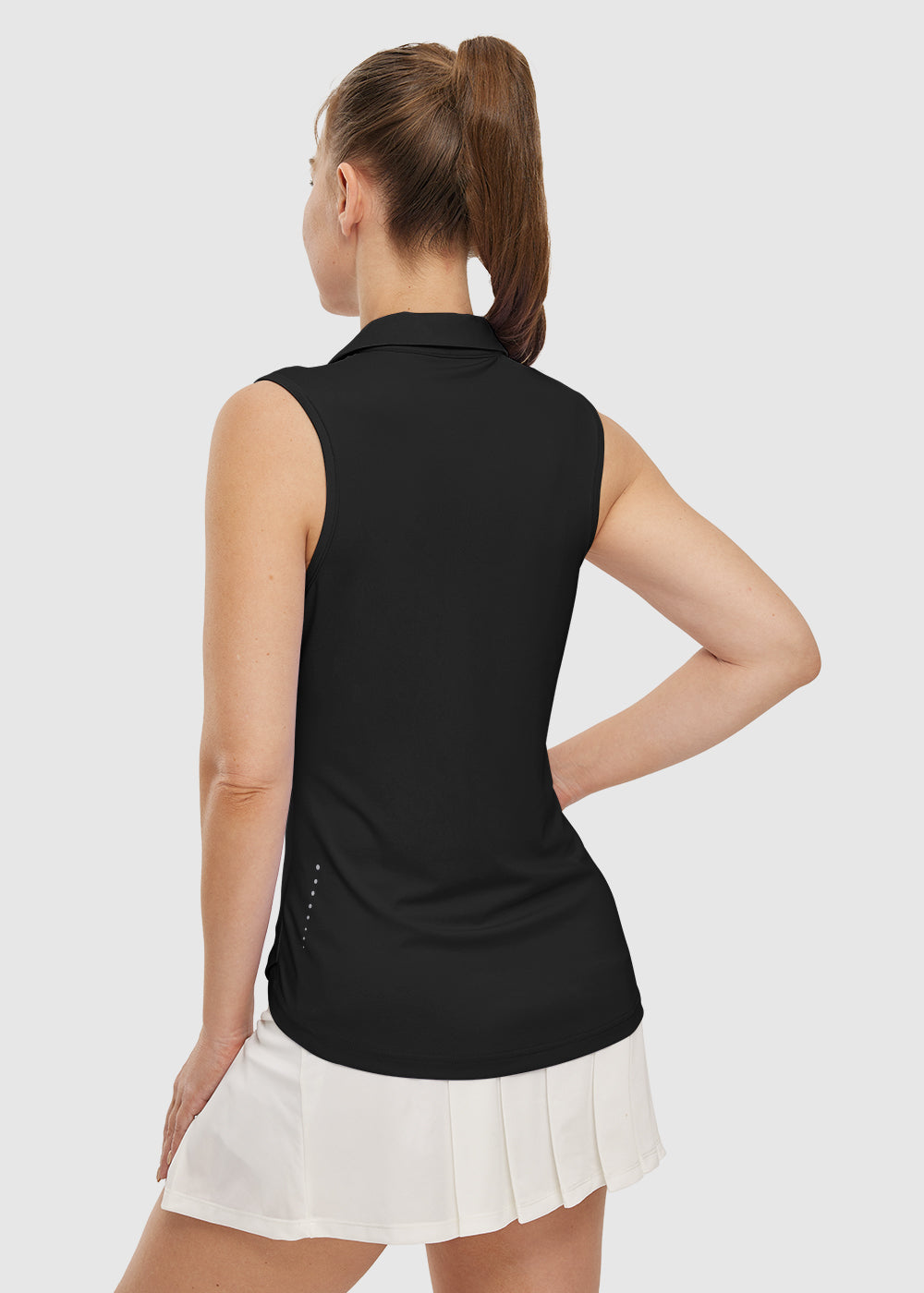 Women's Sleeveless Quick Dry Golf Shirt - TBMPOY