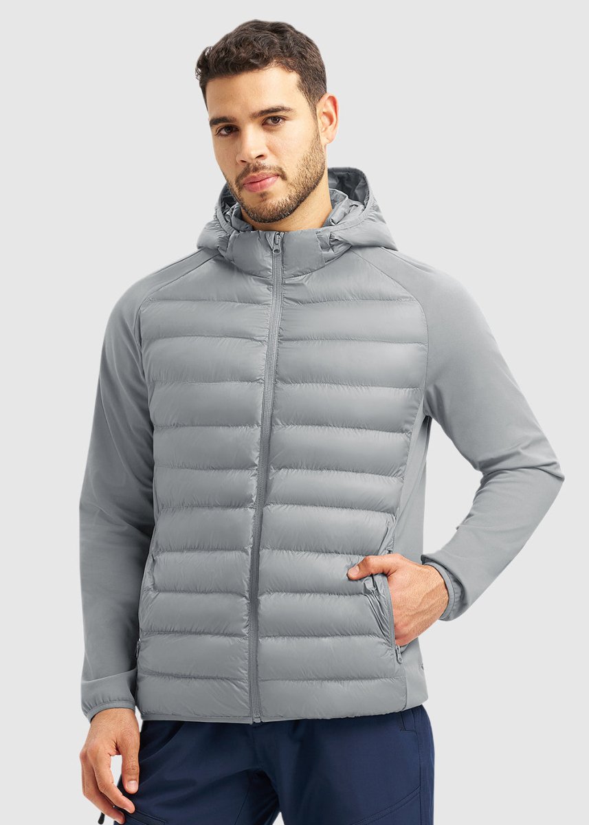 Men's Versatile Water - Repellent Hooded Puffer Coat - TBMPOY