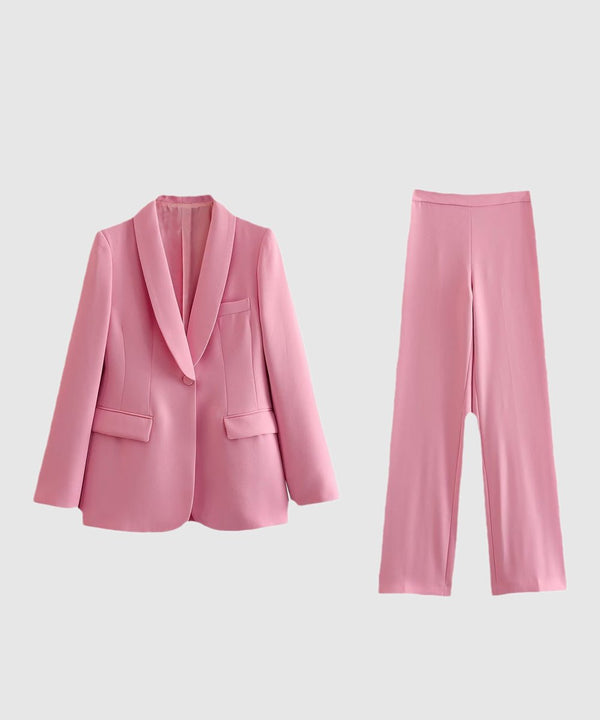 Women's Tailored Fit Elegant Suit - TBMPOY
