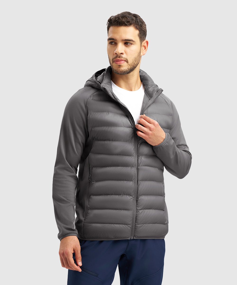 Men's Versatile Water - Repellent Hooded Puffer Coat - TBMPOY