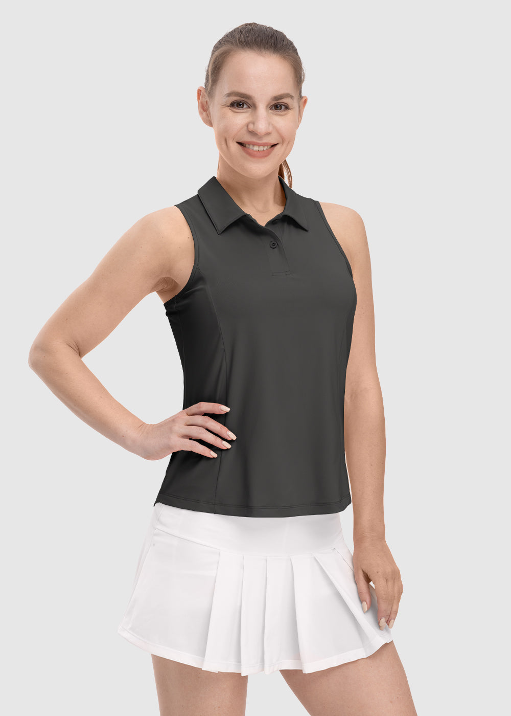 Women's Sleeveless Lightweight Quick Dry Golf Shirt - TBMPOY