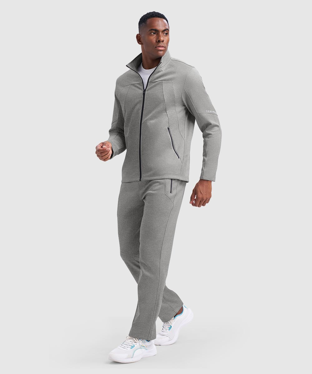 Men's Stand Collar Cold - proof Running Fitness Suit - TBMPOY