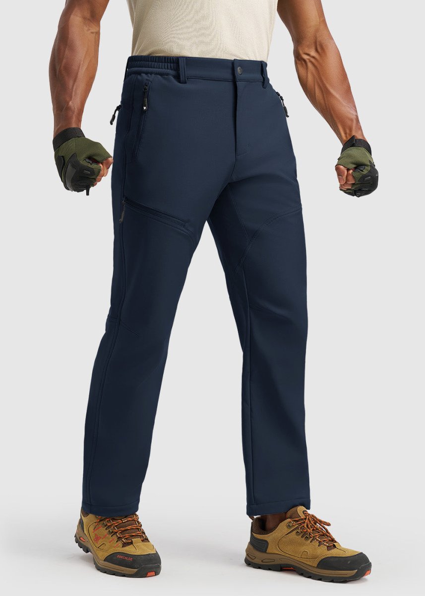 Men's Durable Fleece - Stretch Outdoor Hiking Pants - TBMPOY