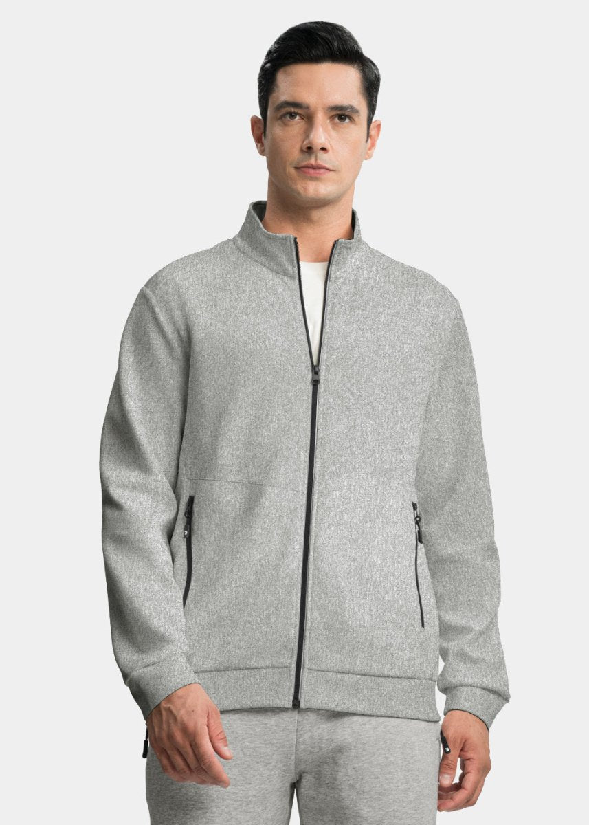 Men's Full Zip Elastic Sports Jacket - TBMPOY