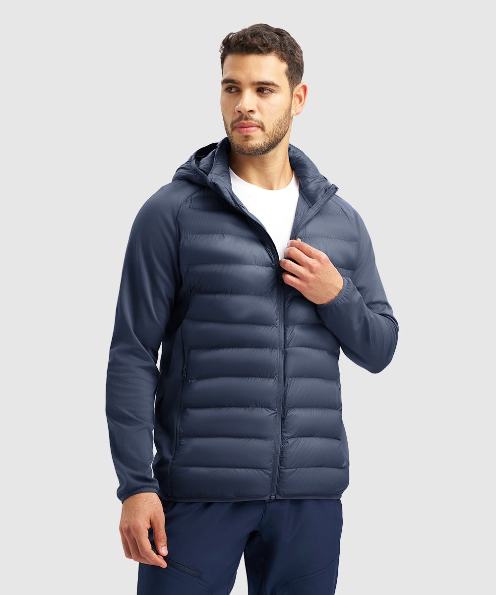 Men's Versatile Water - Repellent Hooded Puffer Coat - TBMPOY