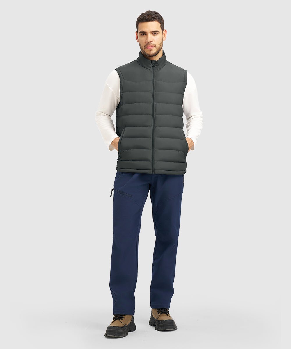 Men's Lightweight Puffer Quilted Sleeveless Jacket - TBMPOY