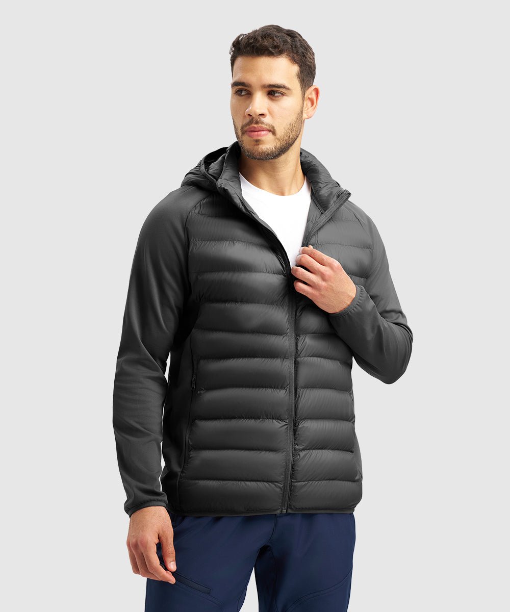 Men's Versatile Water - Repellent Hooded Puffer Coat - TBMPOY