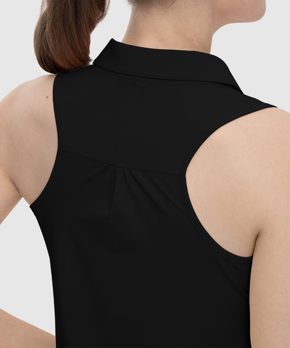 Women's Sleeveless Lightweight Quick Dry Golf Shirt - TBMPOY