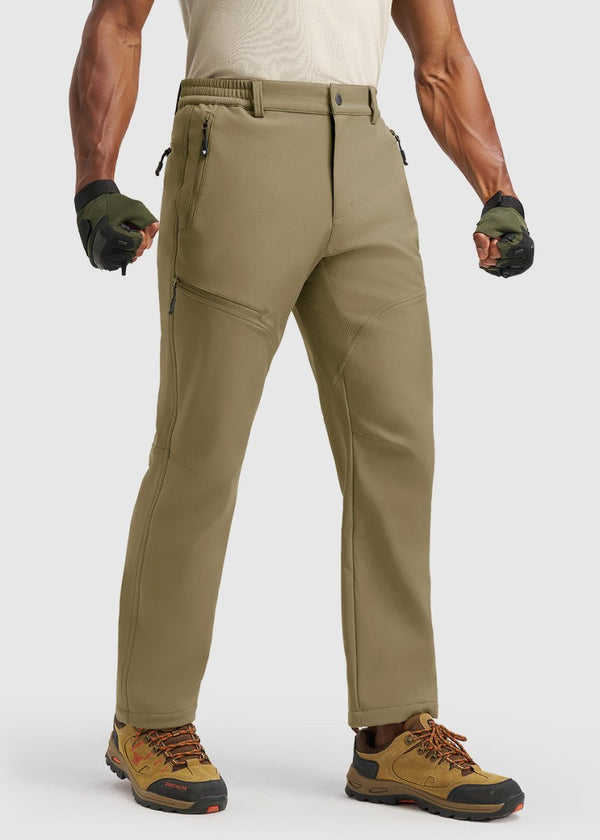 Men's Durable Fleece - Stretch Outdoor Hiking Pants - TBMPOY