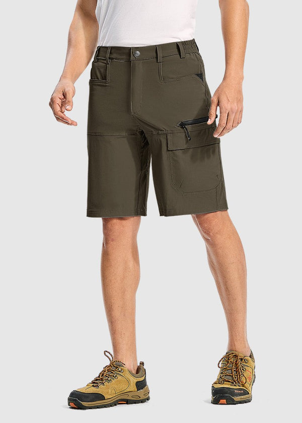 Bermuda Shorts Men Cargo Shorts Men Male Loose Quick Drying