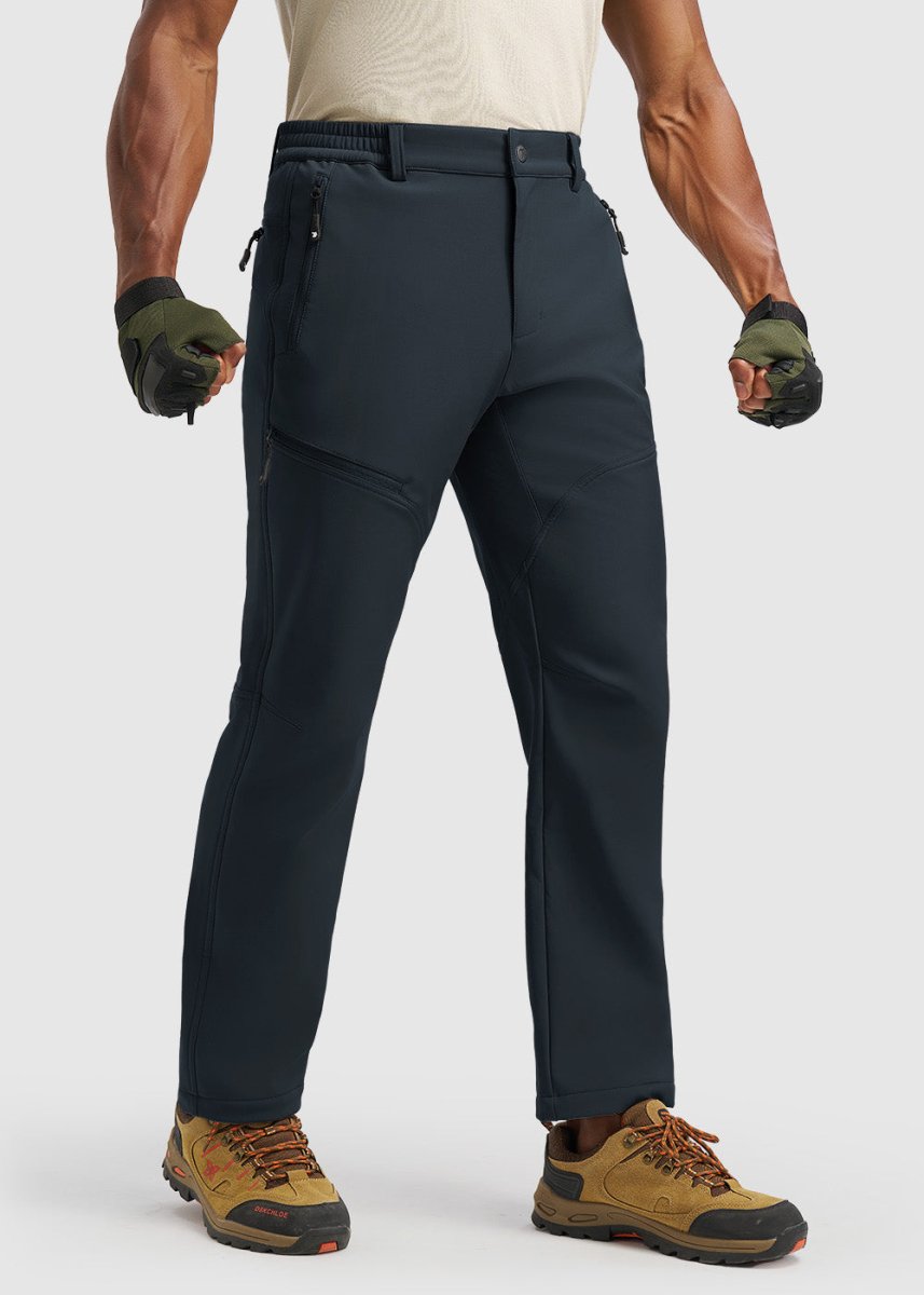 Men's Durable Fleece - Stretch Outdoor Hiking Pants - TBMPOY