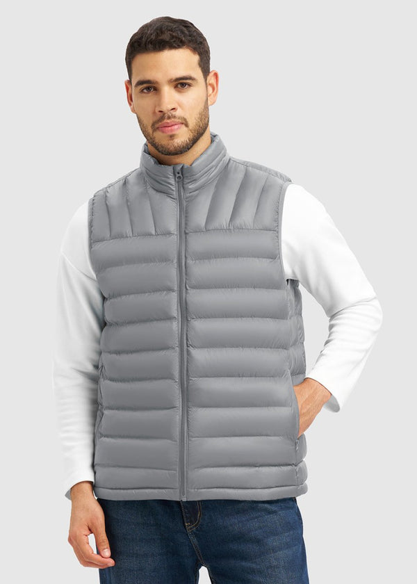 Men's Lightweight Puffer Warm Vest - TBMPOY