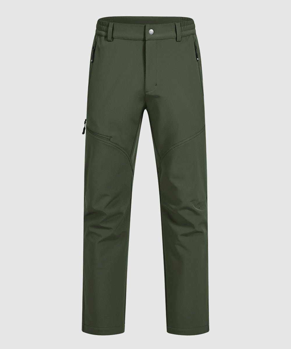 Men's Durable Fleece - Stretch Outdoor Hiking Pants - TBMPOY