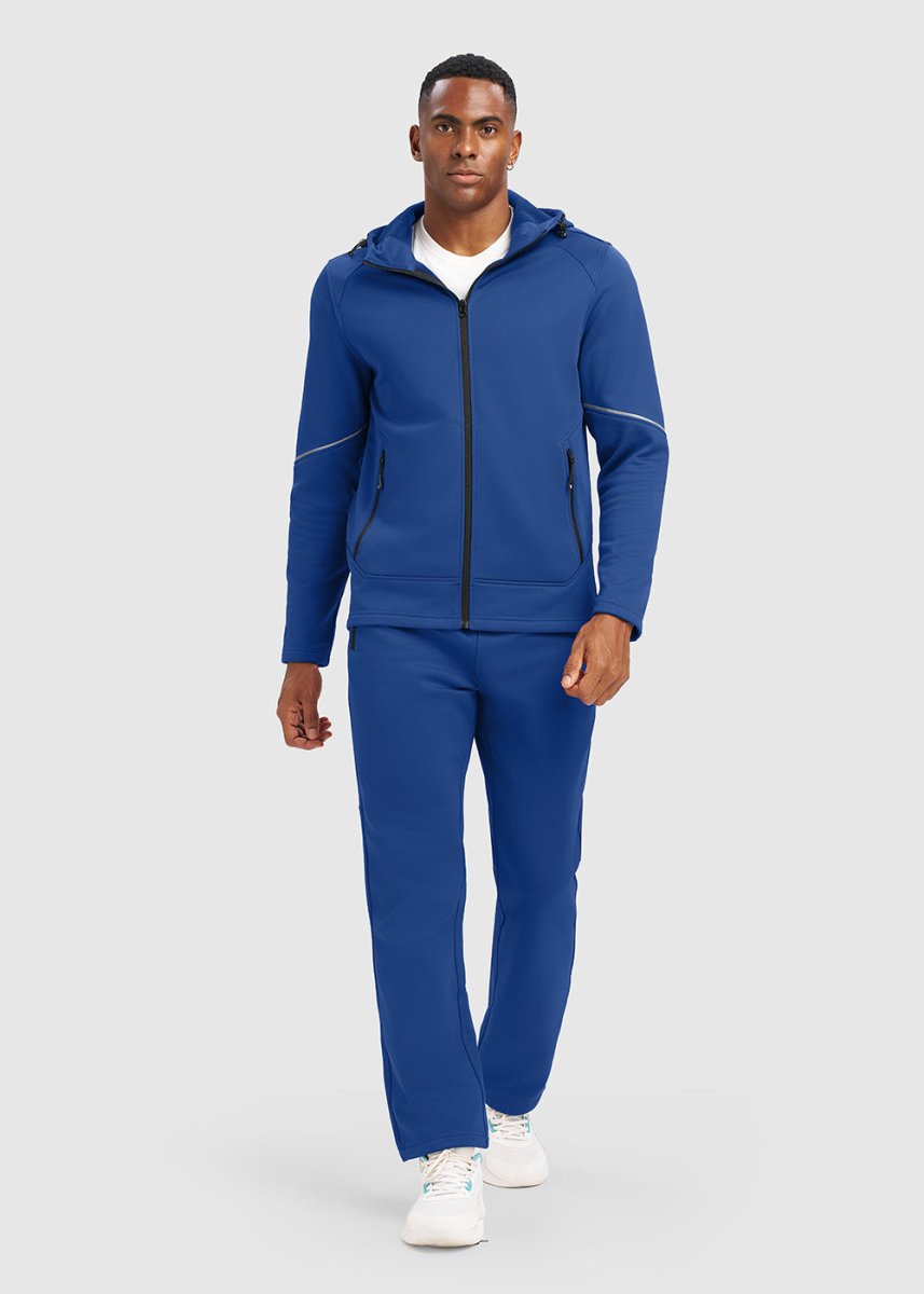 Men's Fleece - Lined Full - Zip Front Training Set - TBMPOY