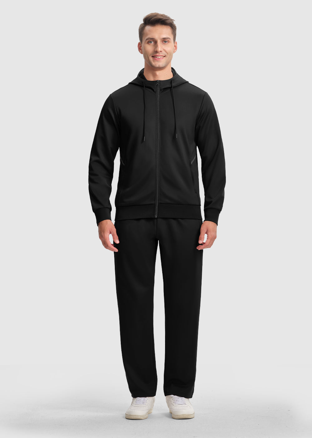 Men's Warm Classic Full Zip Tracksuits - TBMPOY