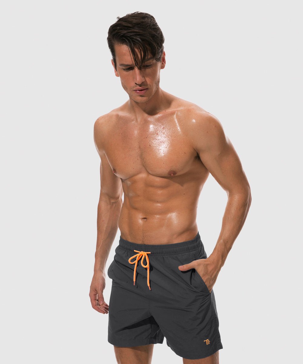 Men's Quick Dry Beach Shorts Swim Trunks - TBMPOY