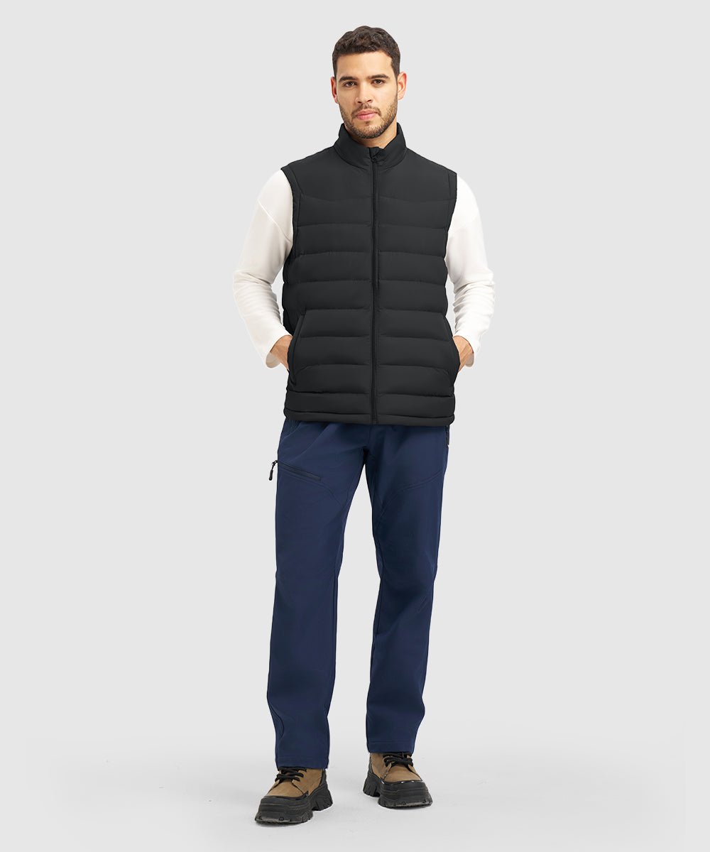 Men's Lightweight Puffer Quilted Sleeveless Jacket - TBMPOY