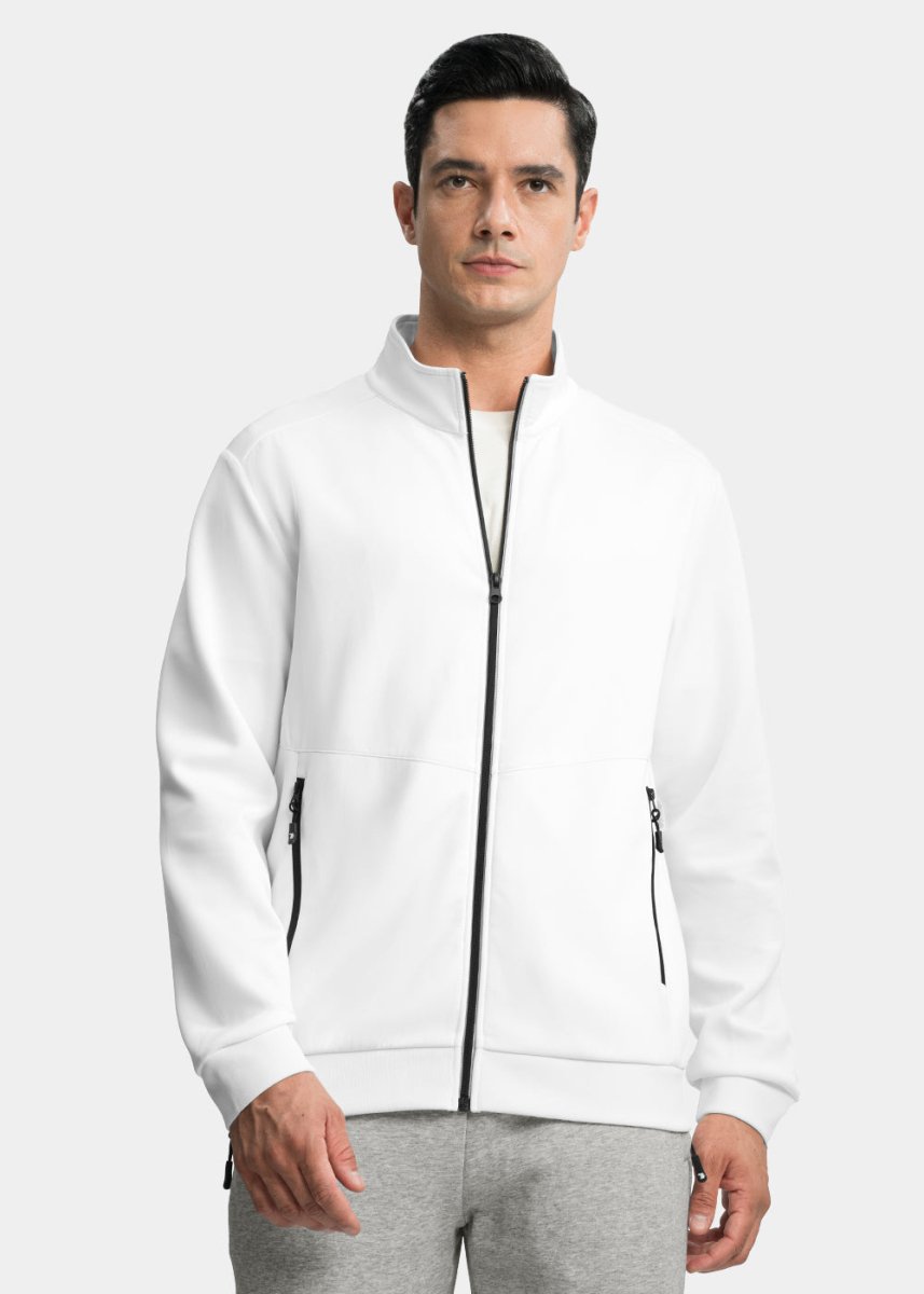 Men's Full Zip Elastic Sports Jacket - TBMPOY