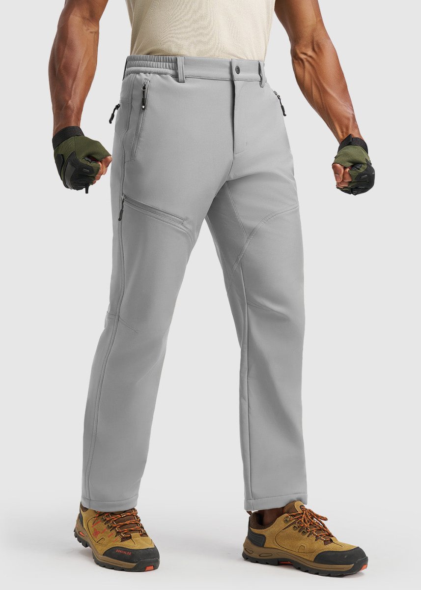 Men's Durable Fleece - Stretch Outdoor Hiking Pants - TBMPOY