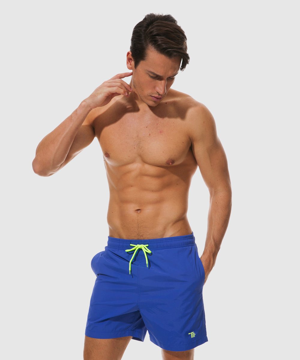 Men's Quick Dry Beach Shorts Swim Trunks - TBMPOY