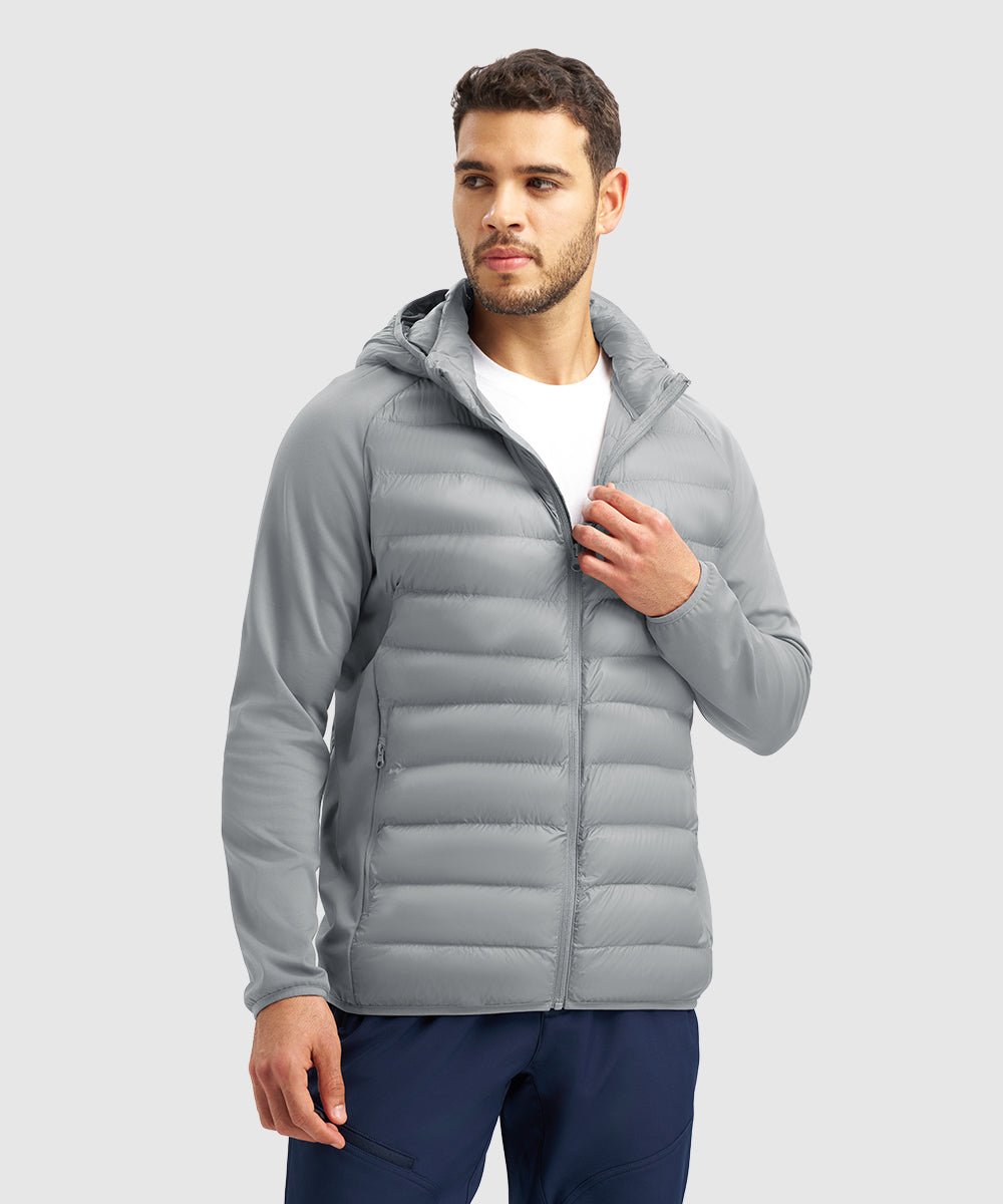 Men's Versatile Water - Repellent Hooded Puffer Coat - TBMPOY