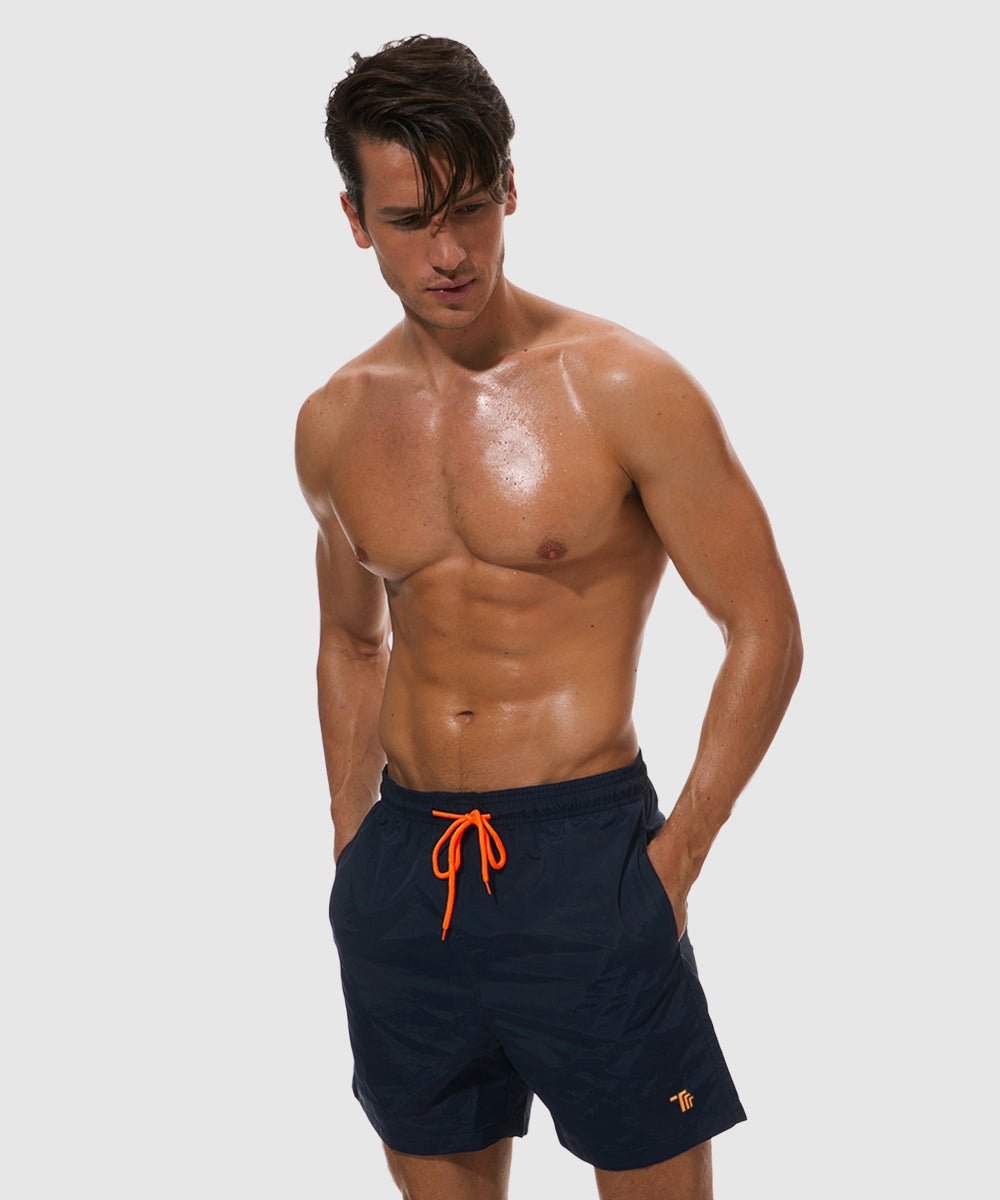 Men's Quick Dry Beach Shorts Swim Trunks - TBMPOY