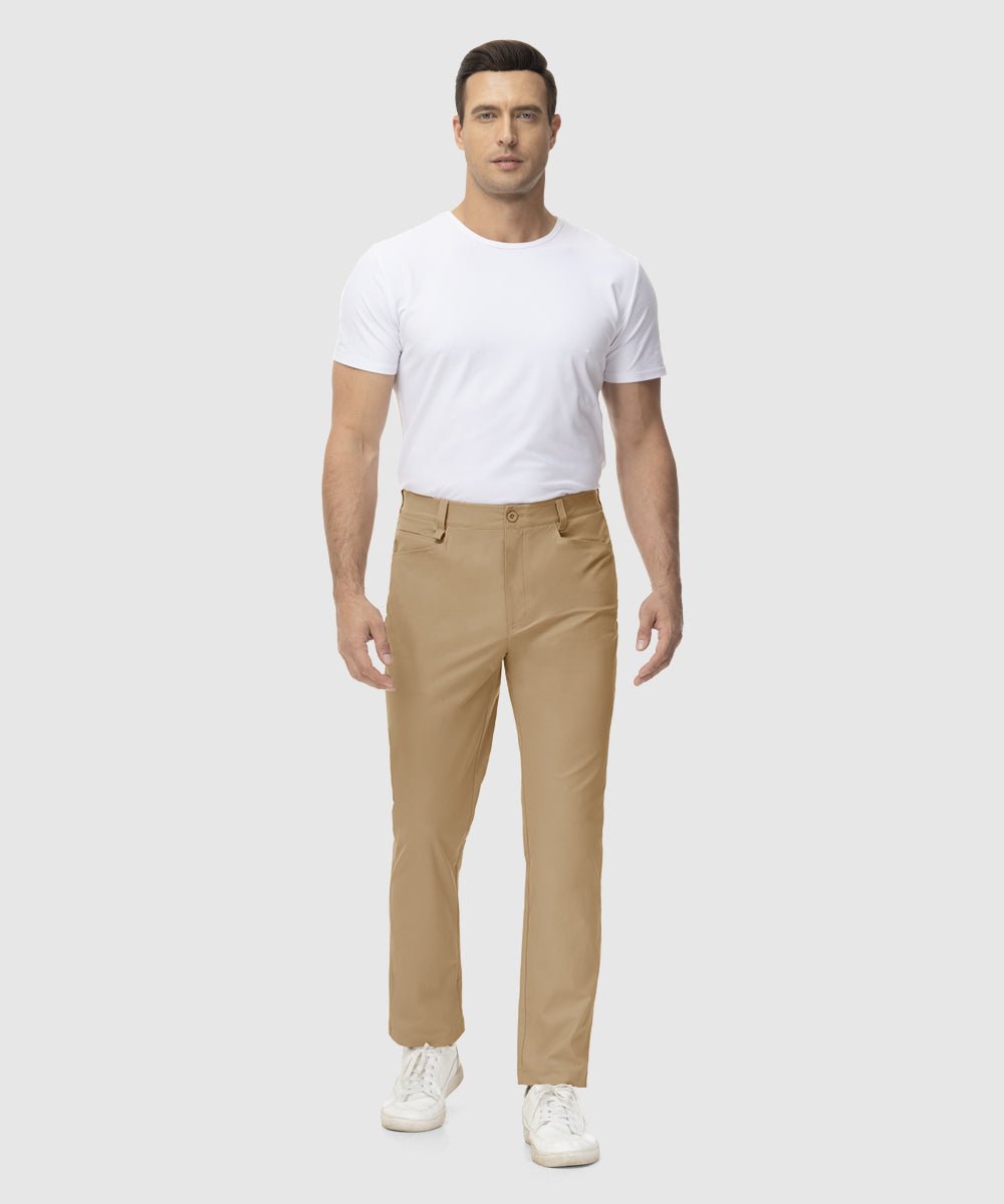 Men's Casual Stretch Work Dress Golf Pants - TBMPOY