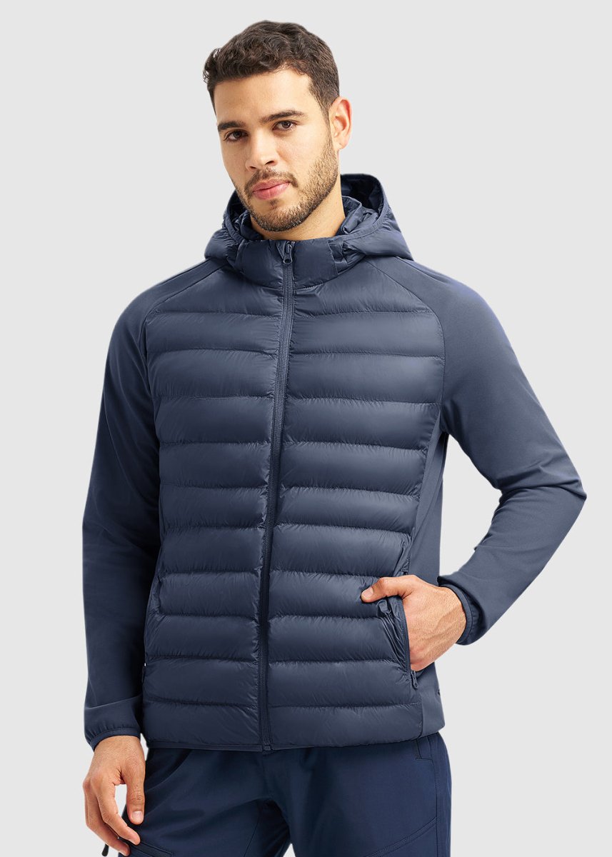 Men's Versatile Water - Repellent Hooded Puffer Coat - TBMPOY