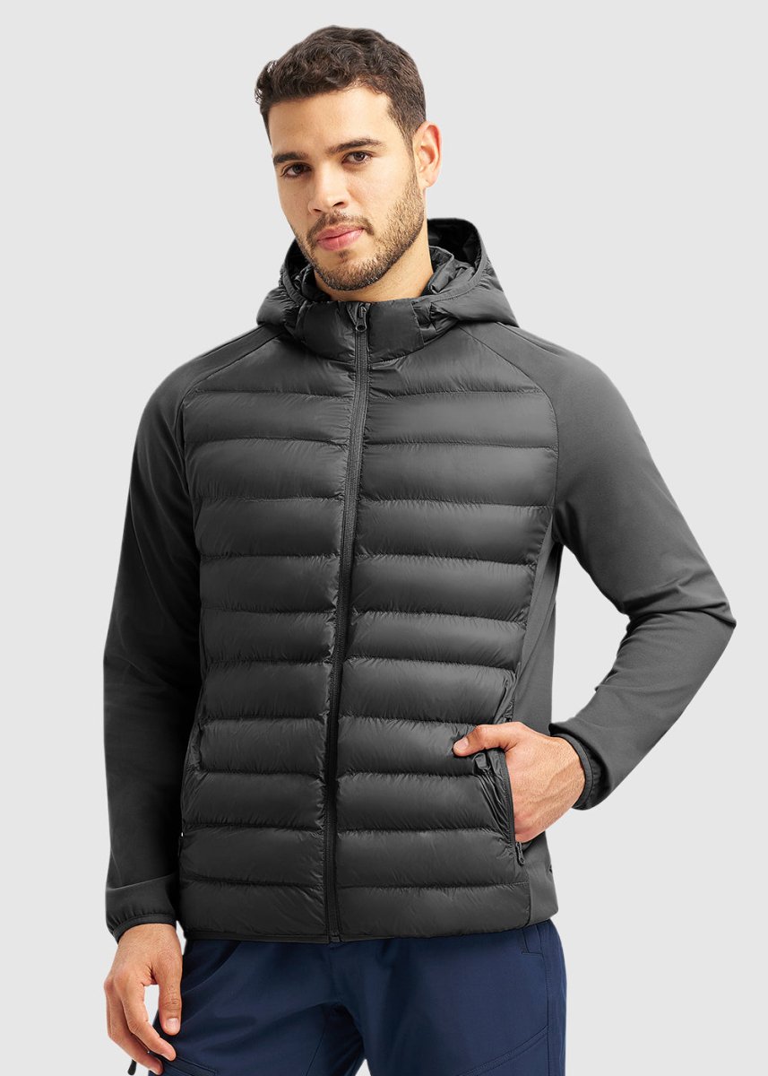 Men's Versatile Water - Repellent Hooded Puffer Coat - TBMPOY