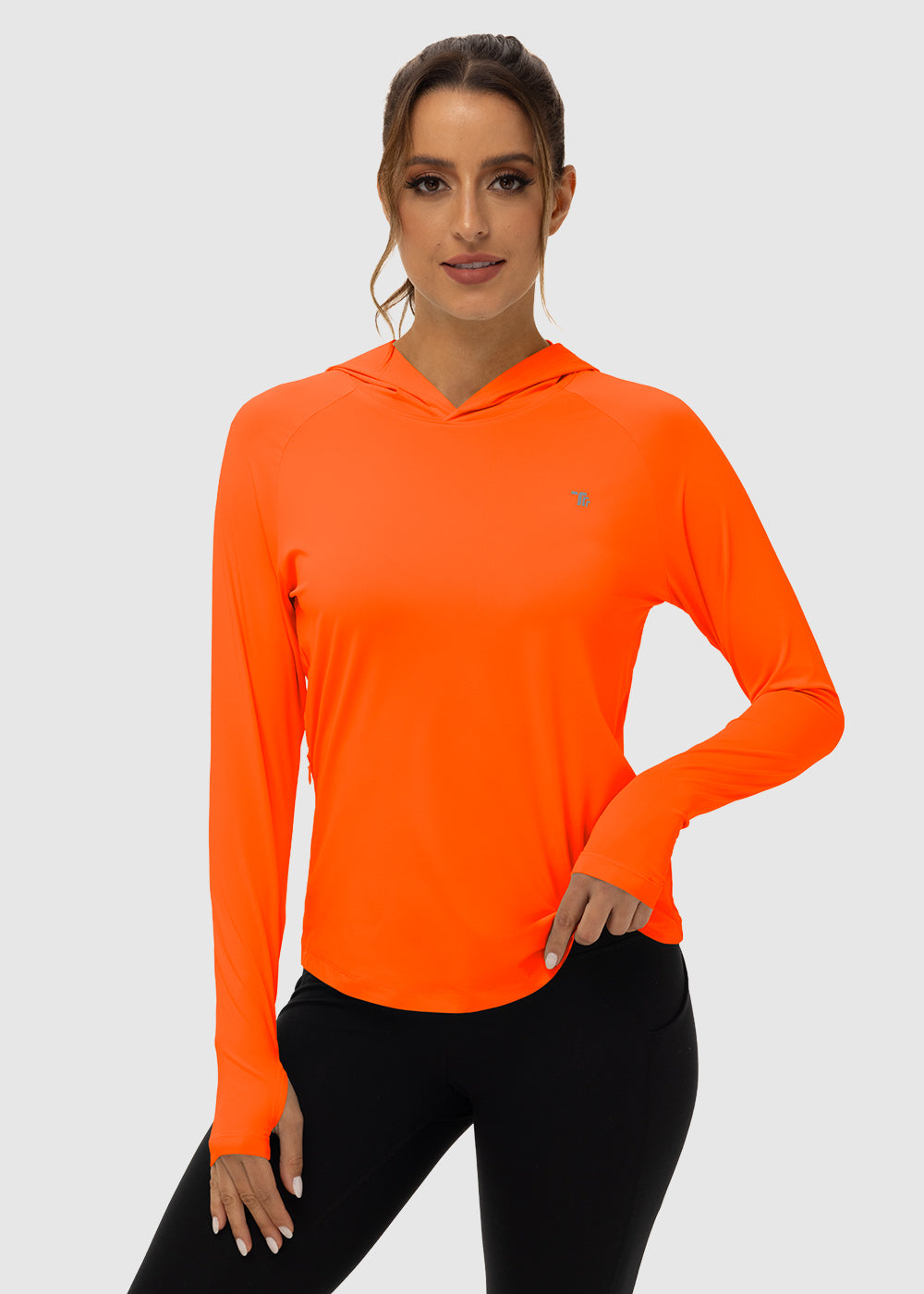 Women's UPF 50+ Sun Protection Hoodie Shirt - TBMPOY